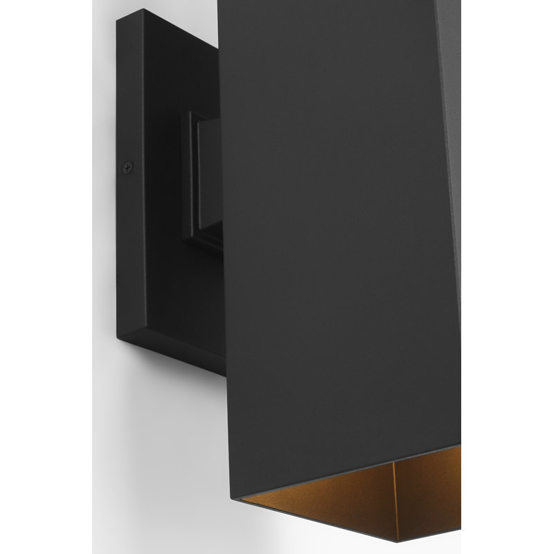 Lanterne murale à deux lumières Rookwood Arreguin, H 14,25 po x l 5 po x P 7,75 po