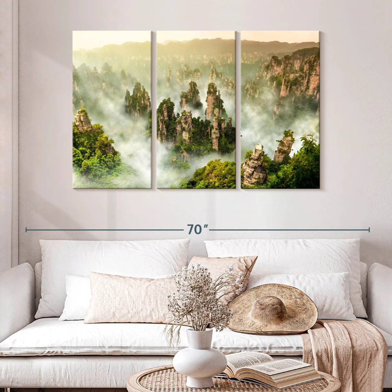 Alvord Tianmen Mountain, 32" H x 50" W