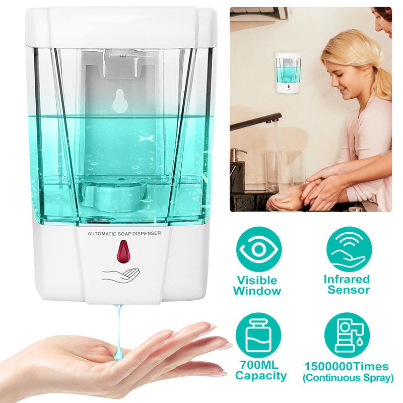 29 oz, distributeur de savon automatique mural