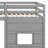 Jennylee Kids Twin Loft Bed-800746170