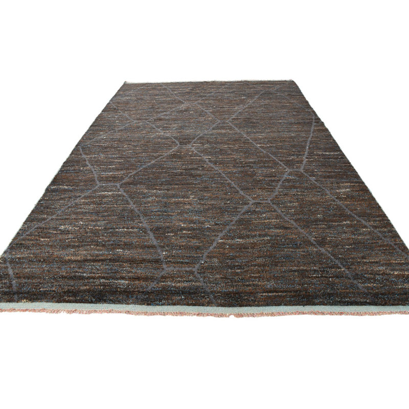 Tapis brun foncé Ottilie