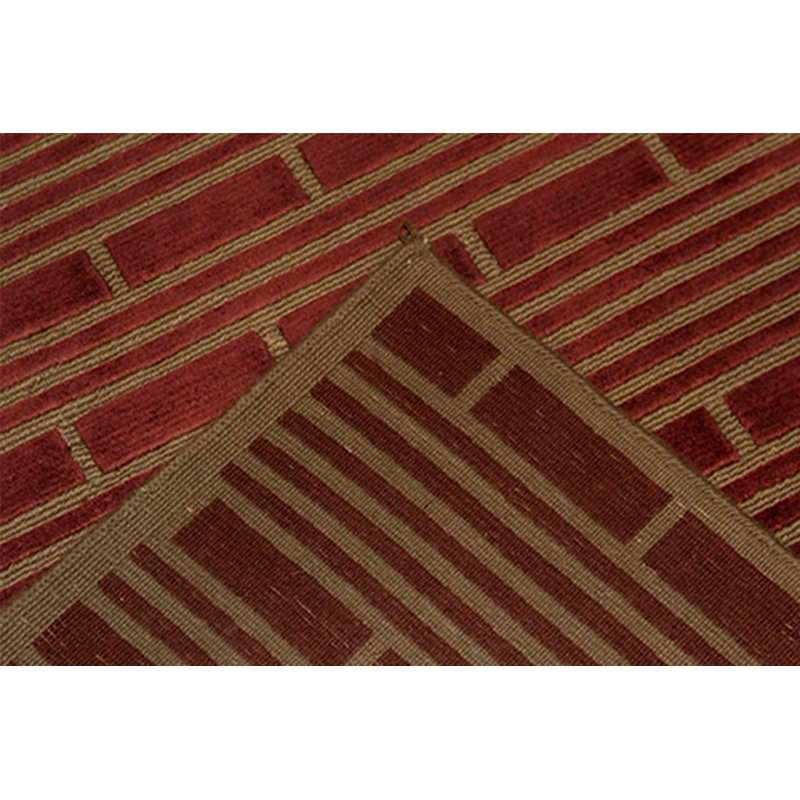 Hand Woven Wool Geometric Area Rug