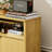 Shoe Cabinet Storage For Entryway Hidden Shoes Storage Cabinet With 2 Flip Drawers, Tall Free Standing Shoe Organizer Rack For Foyer, Hallway. Natural,31.6'' L X 9.6'' W X 40'' H.-1147676350