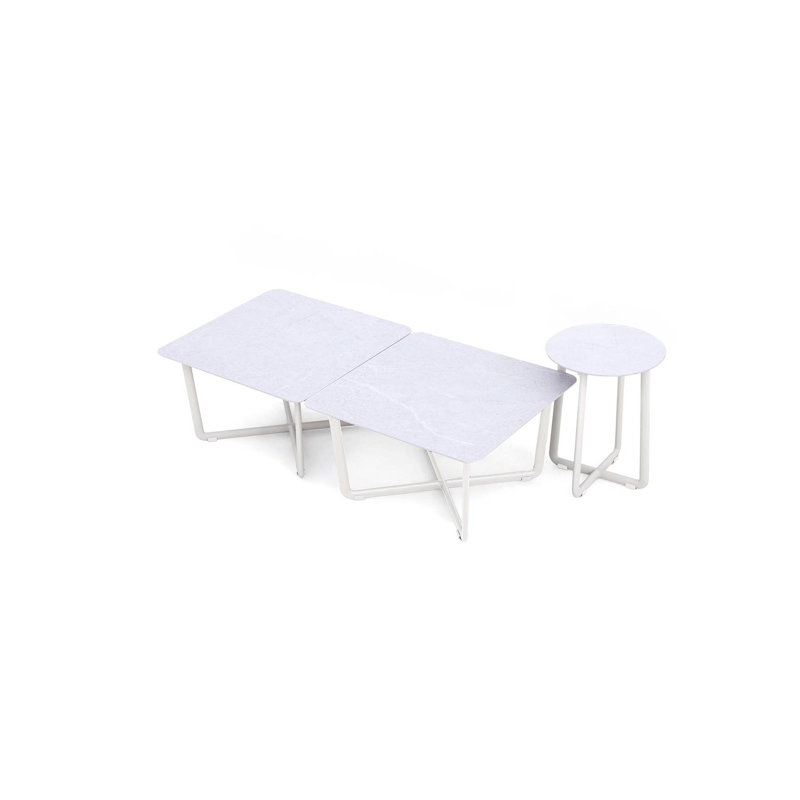 Rihanat Living Room Table Set, Sand