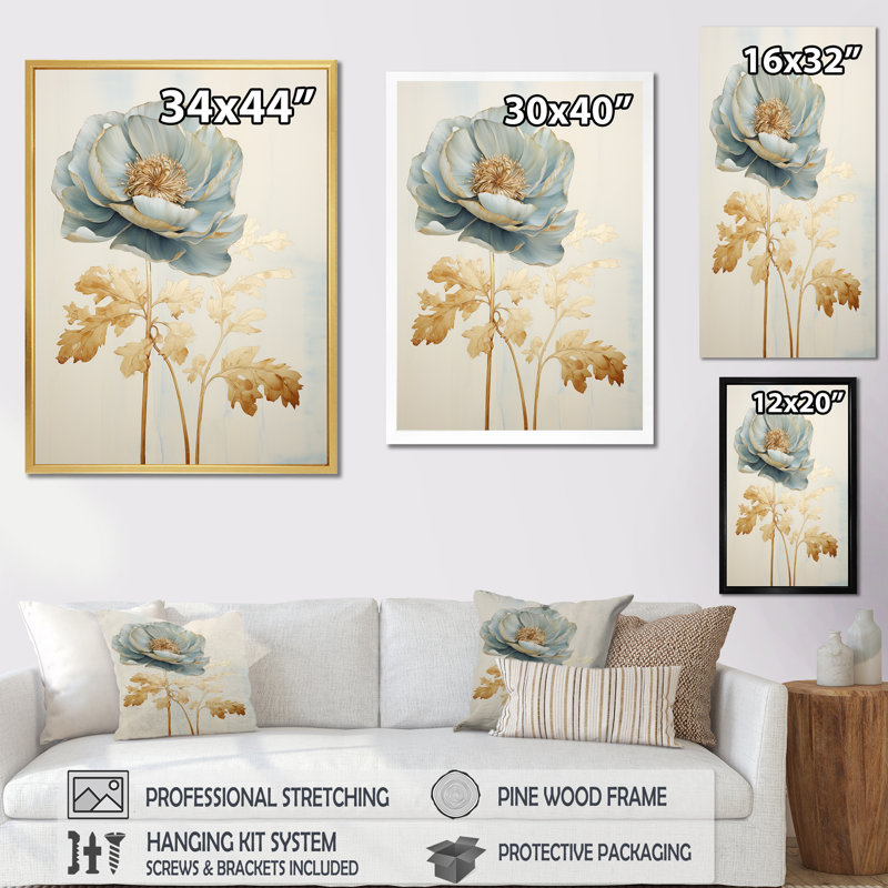 «Burst Of Ranunculus Beauty VI», reproduction sur toile, Cadre photo argenté, H 20 po x l 12 po x P 1 po