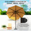 15kg HDPE Umbrella Base