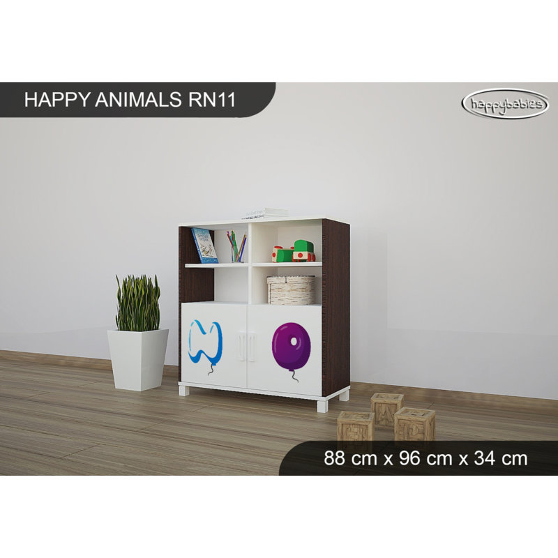 88cm W Kids Cube, Chestnut