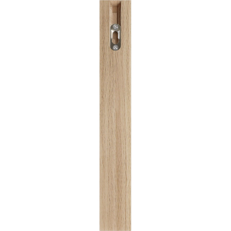 Support traditionnel Hamilton, Chêne rouge, H 11 po x l 1,5 po x P 9 po