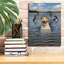  «Lab And Geese» par John Hovenstine, art mural sur toile, 12 po x 16 po-647958155