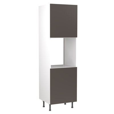 Kitchen Kit Flatpack Slab Matt Tall Unit Single Oven