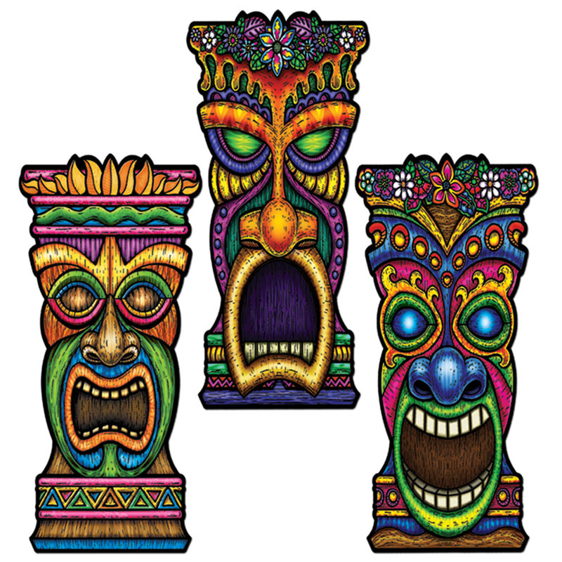 Décoration murale Tiki