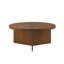 1 table basse ronde brun clair PCS-1955053979