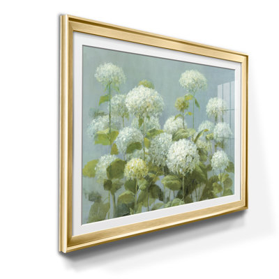Hydrangea Garden - Single Picture Frame Painting on Canvas