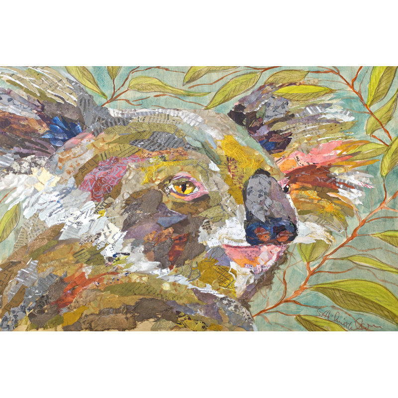 Koala Collage I by Elizabeth St. Hilaire - Wrapped Canvas Art Prints, 30cm H x 46cm W