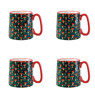Jaylece Toadstool Mushroom Coffee Mug