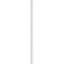 Pilastre cannelé avec base décorative TruCraft, l 4 po x H 82 po x P 2 po, peut être coupé jusqu'à 6 5/8 po, PVC de qualité architecturale, vendu par paire-43048384-43048389-44848626