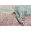 Tapis turquoise Melis Vintage 4 pi 11 po x 8 pi 5 po