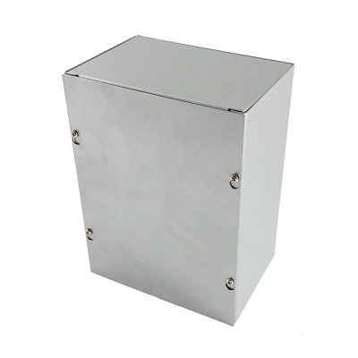 Fixturedisplays® Sheet Metal Junction Box With Lift-Off Screw Cover, 6 X 8 X 4" 15965