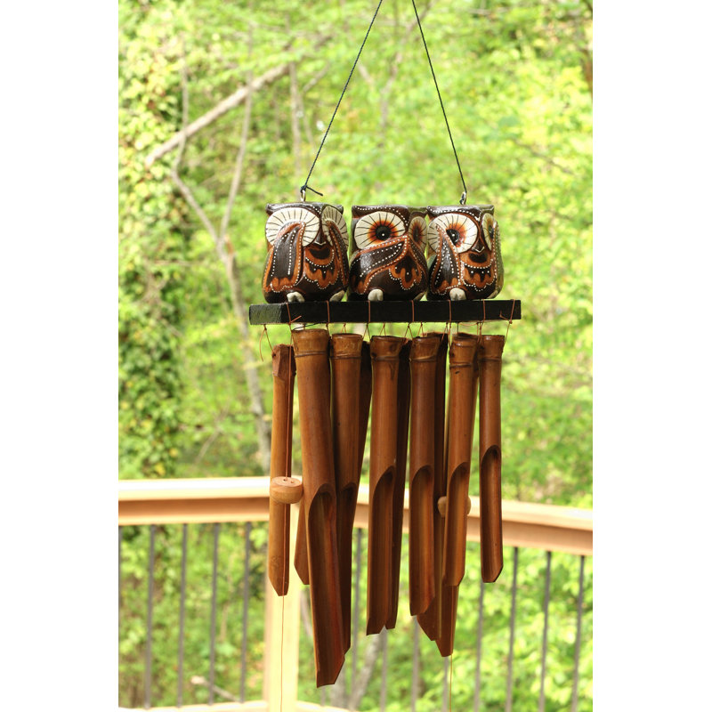 Ramonda Bamboo Animals Wind Chime