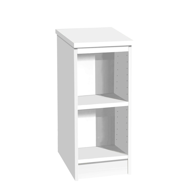 Brenard 72cm H x 30cm W Standard Bookcase, White