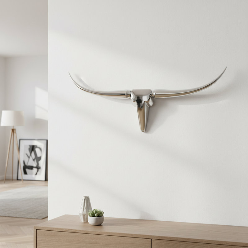 Buste Tauro XL, H 12 po x l 39 po x P 2,5 po