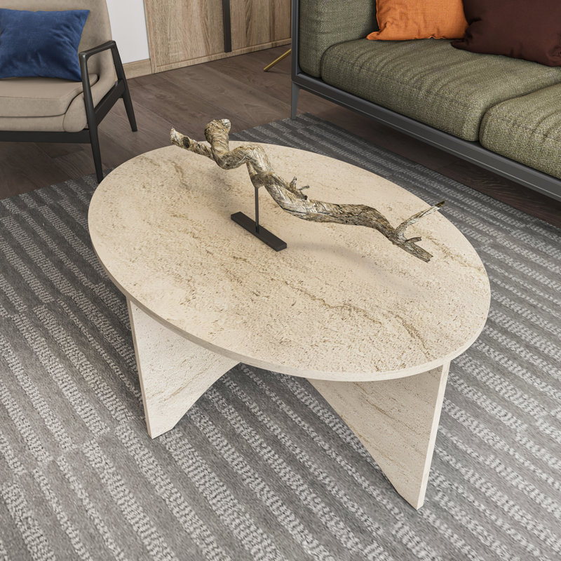 Table basse et cocktail Solo Solo, Travertisseur