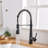 Kitchen Faucet With Pull Down Sprayer, Single Handle Single Lever Kitchen Sink Faucet