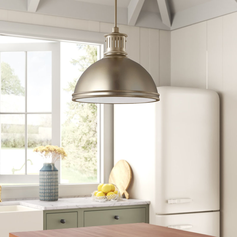 Pratt Street 3 - Light Unique/Statement Pendant, Satin Bronze