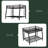 Metal Full XL Over Queen Bunk Bed For Teens And Adults,Space-Saving/Noise Reduced/No Box Spring Needed