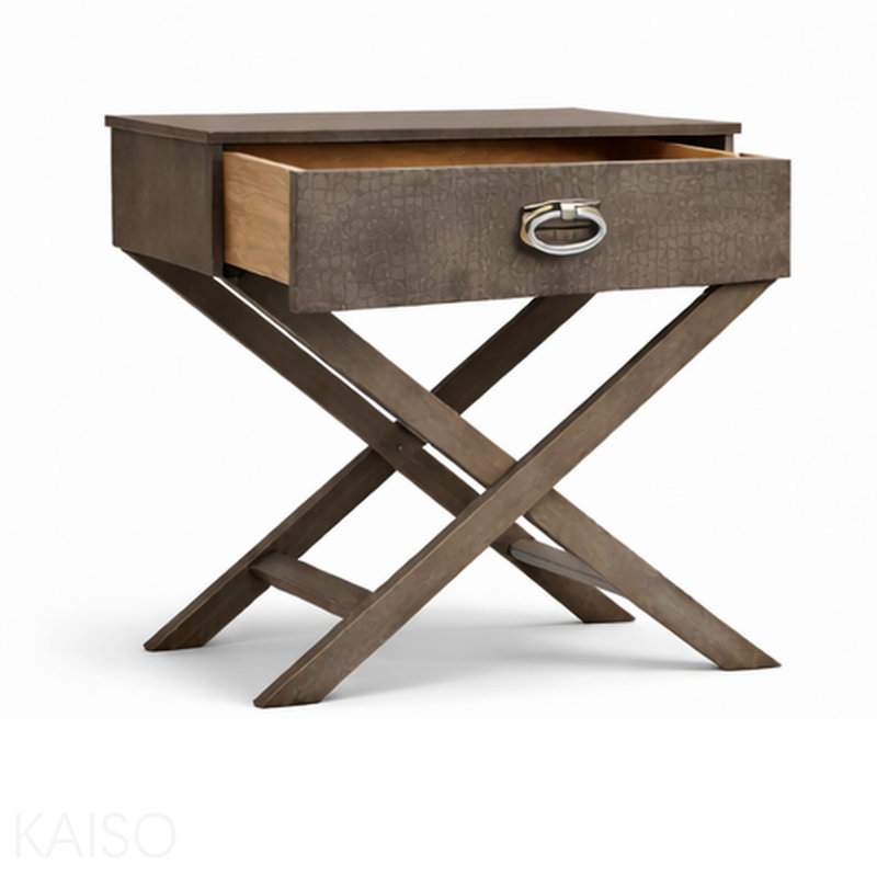 Gray Nightstand