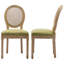 Chaise d'appoint rembourrée H 19,7 po Amando-1611107425-1613295720