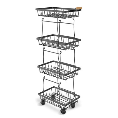 86cm H x 43cm W Utility Cart with Wheels