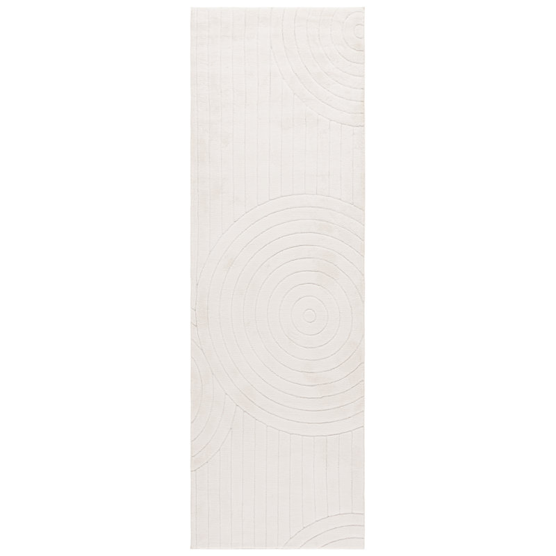 Xhezide Performance Machine Washable Geometric Rug, Runner 2'6" x 8'