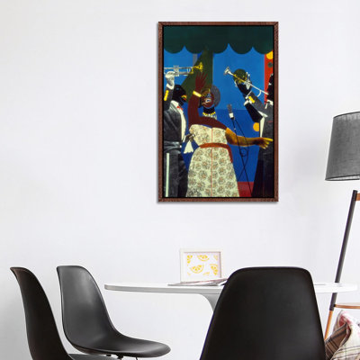 Show Time by Romare Bearden - Gallery-Wrapped Canvas Giclée on Canvas