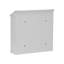 Aire Wall Mounted Galvanised Steel Lockable Weatherproof Post Box - 37x36x11cm-64111914