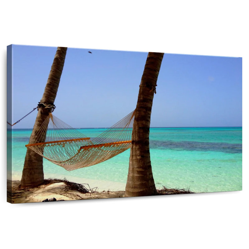 Gillard Peaceful Tropical Beach, 8" H x 12" W