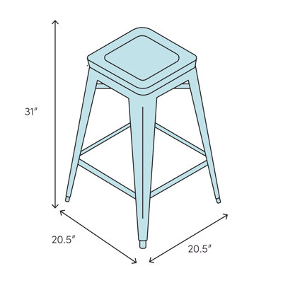 Upholstered Bar Stool