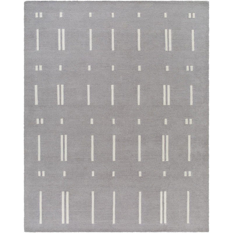Ignacius Handmade Area Rug, Rectangle 8' x 10'