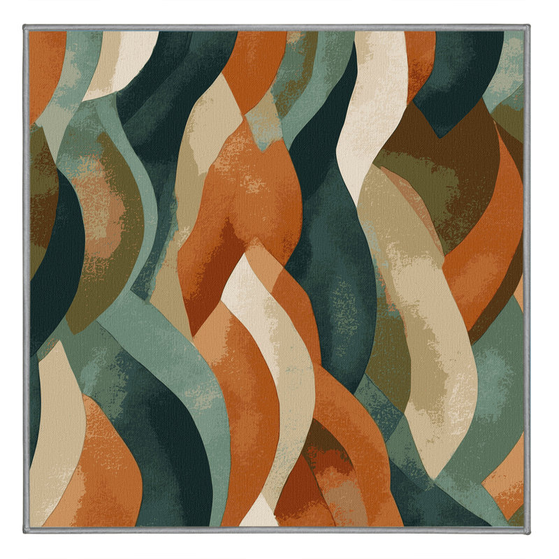 Tapis Woodland Waves, Carré 5 pi