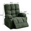 Fauteuil inclinable manuel chauffant 39 po