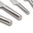 BergHOFF Straight 5 Piece Santoku Knife Set with Sharpener