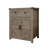 Rustic Light Gray Sideboards & Buffets, Wood & Mdf Barn Door Kitchen Storage