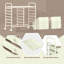 12 Drawers Rolling Cart Storage Scrapbook Paper Studio Organizer Bins-2111174373