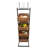 4 Tier Basket Stand Wicker Basket Bakery Rack Produce Stand Food Rack - Slight back order 1 week