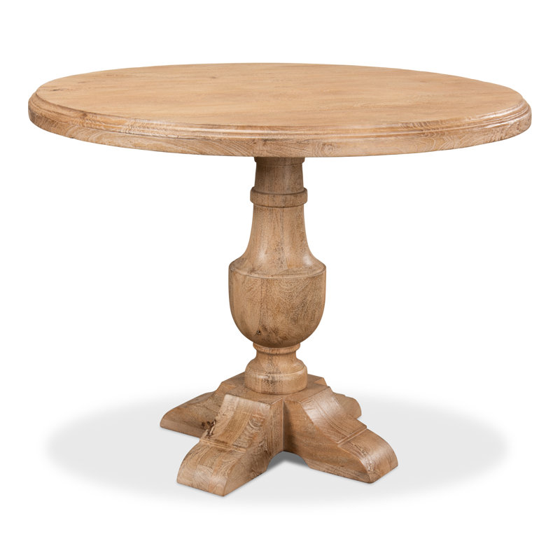 Dessie Round Solid Wood Dining Table
