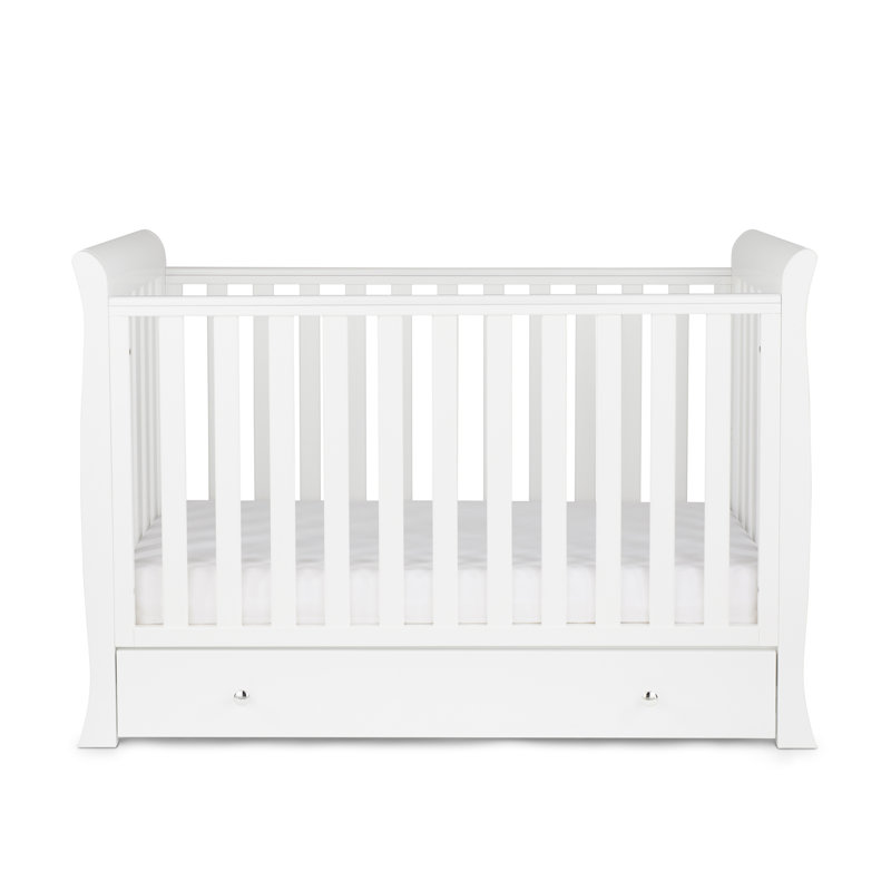 Snowdon Classic 2 Piece Furniture Set and Fibre Mattress - White, Mini