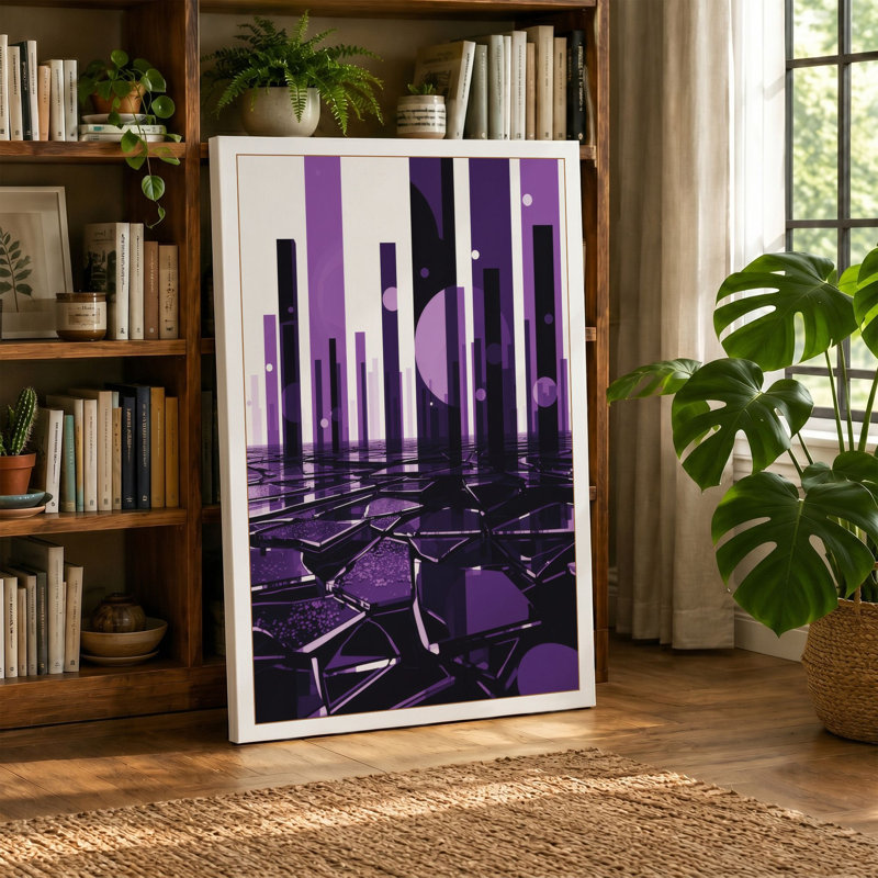 Urban Fragments Industrial - Wrapped Canvas, 30x20 - 76.2 x 50.8 cm, Black Border