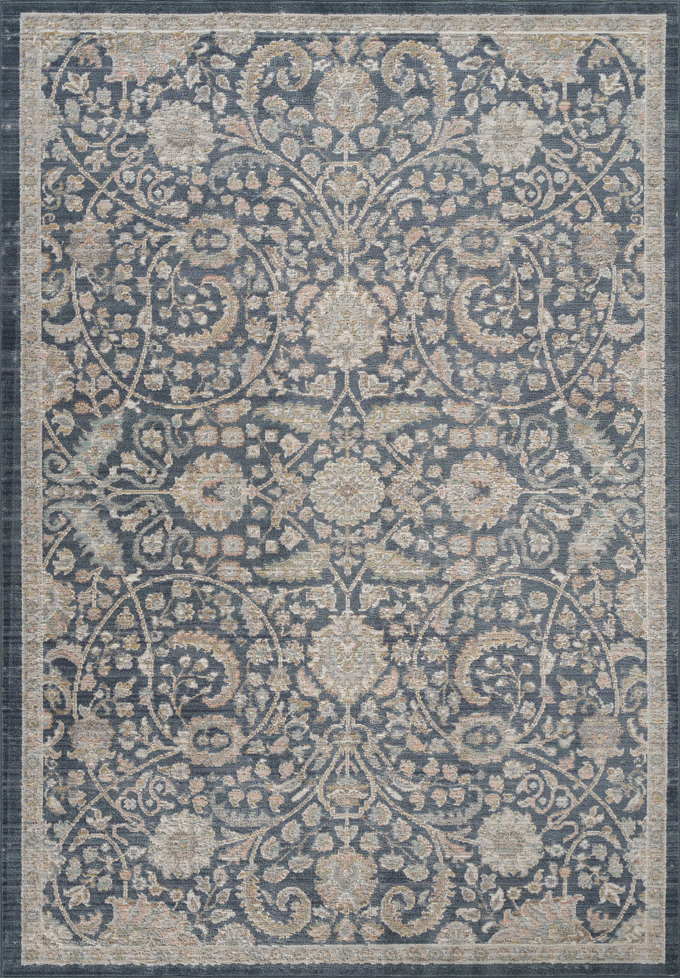 Polyprop Traditional Rug Langley Street Washable Living Room Traditional Area Rug – Soft ...