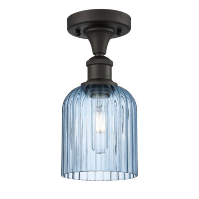 Ballston - Adriena - 1 Light 5" Semi-Flush Mount
