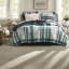 Ensemble complet de literie pour lit simple, confort en microfibre, style maison moderne